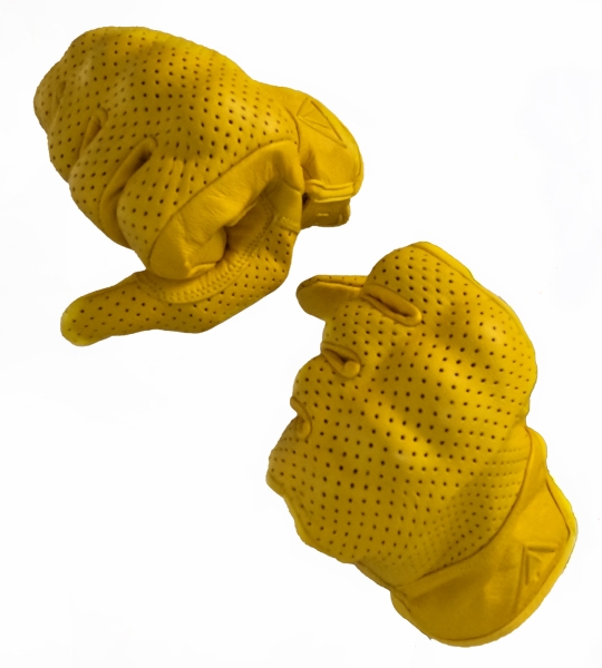 RACER VERANO, leichte gelbe Sommer-Handschuhe